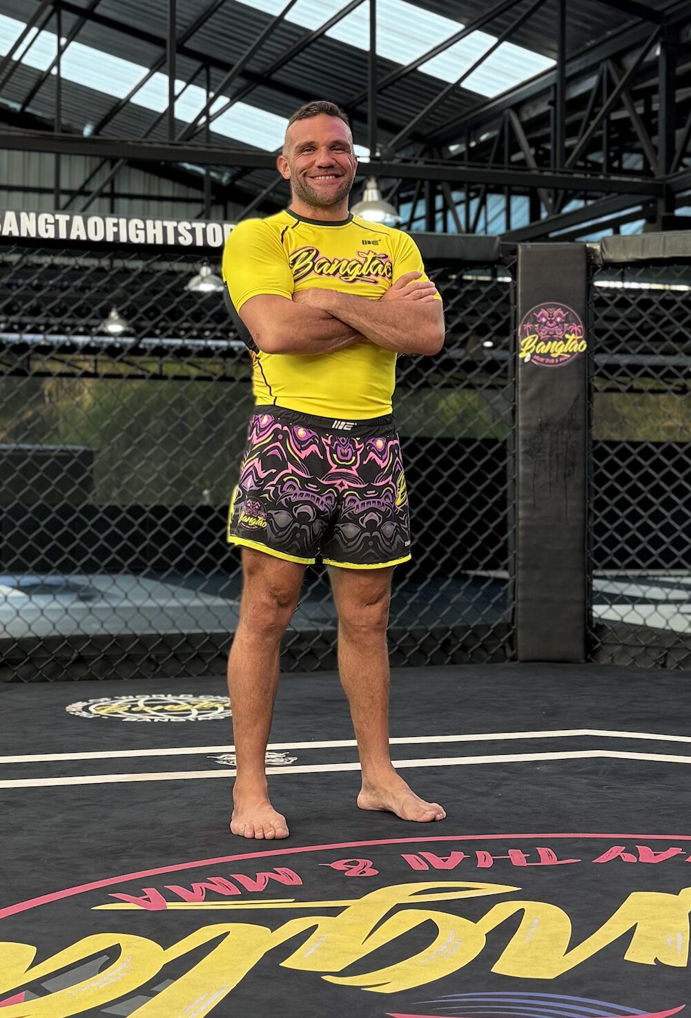 Javier Ganín, coach de BJJ
